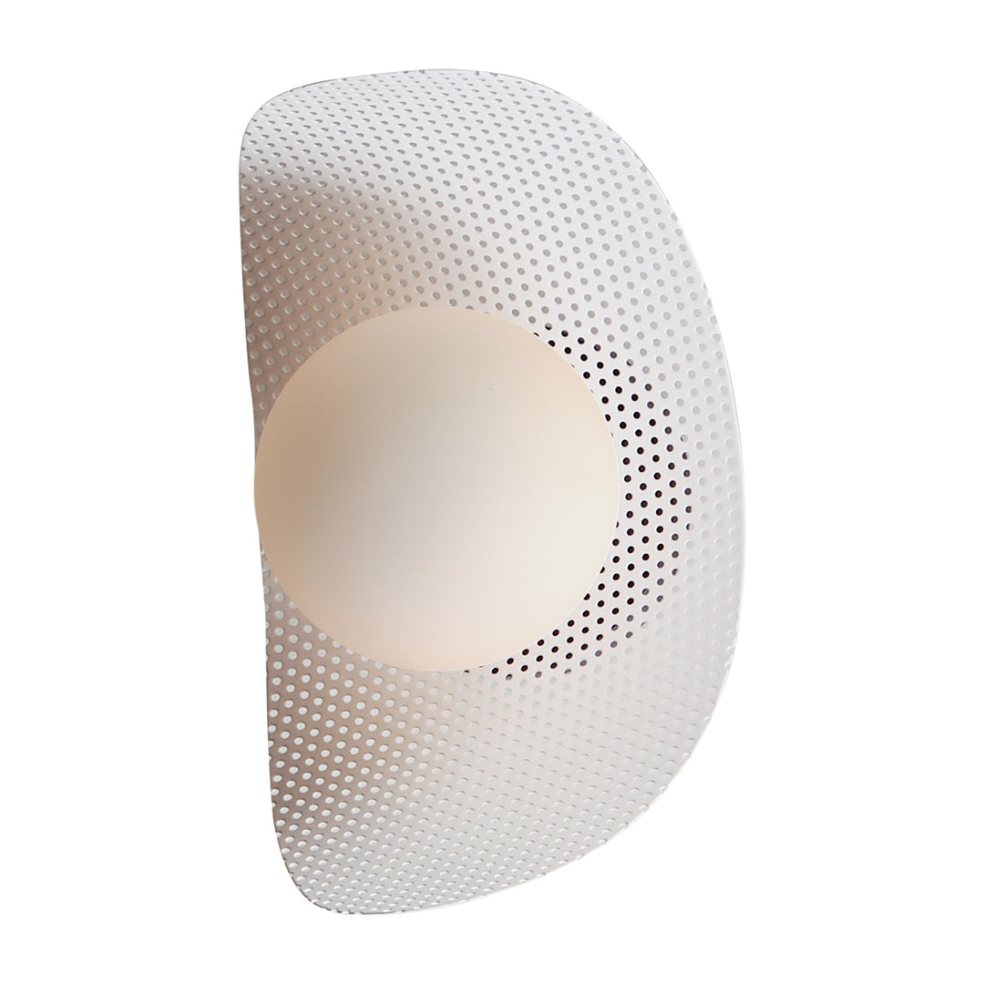 Chips LED Sconce by Studio M Lighting in Matte White