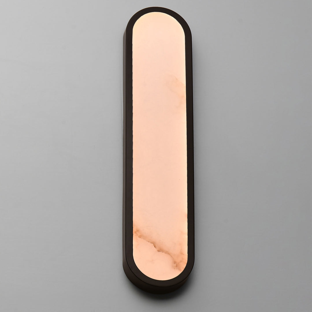 Plinth 24 LED Alabaster Wall Sconce by Studio M Lighting – lifestyle