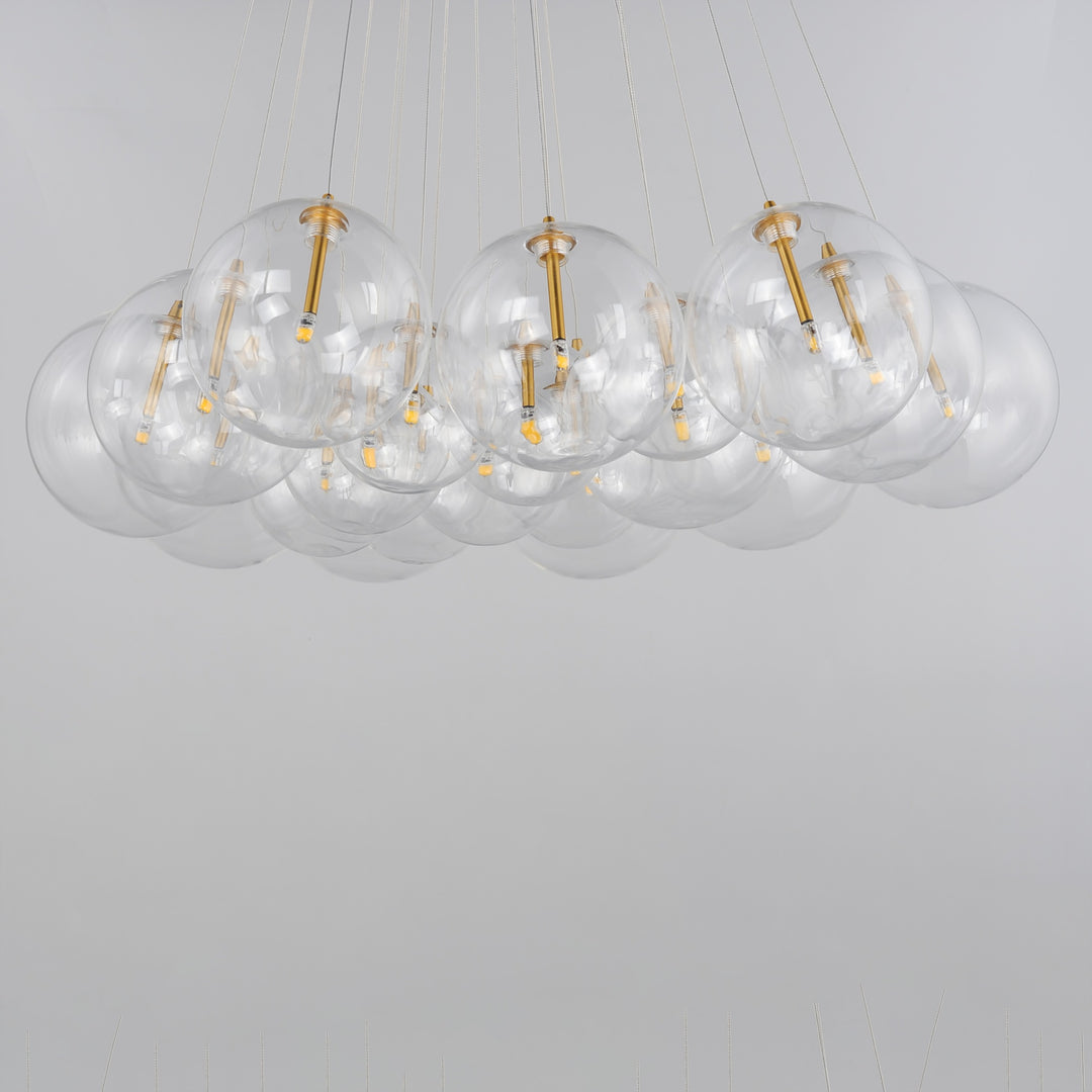 Burst 20-Light LED Pendant by Studio M Lighting – lifestyle