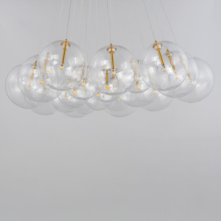 Burst 20-Light LED Pendant by Studio M Lighting – lifestyle