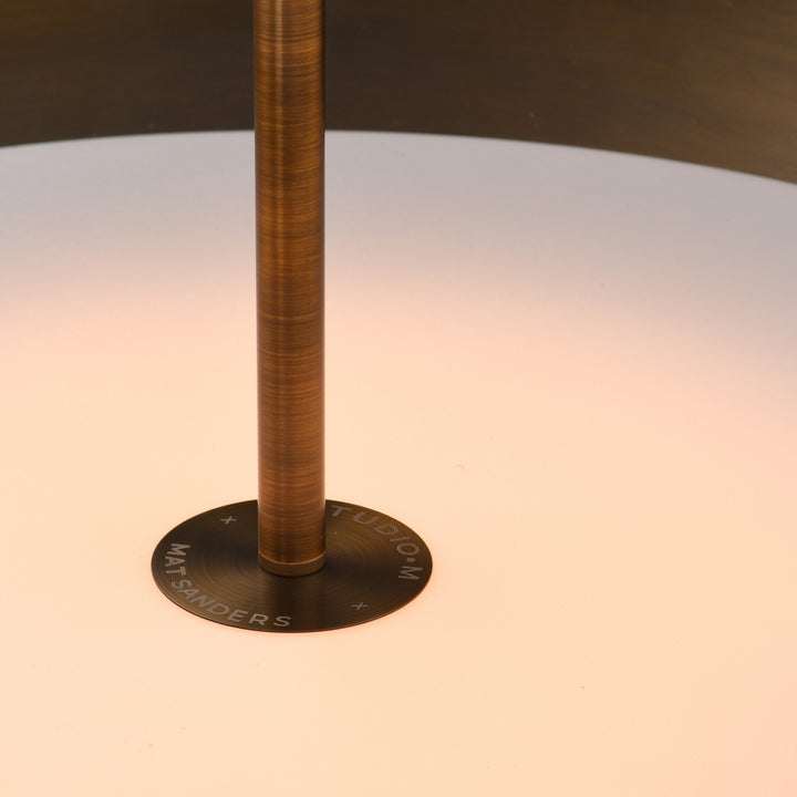 Vesta 36" LED Pendant/Semi-Flush by Studio M Lighting – lifestyle