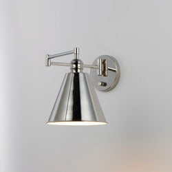 Library Wall Sconce Horizontal Swing Arm by Studio M Lighting – lifestyle