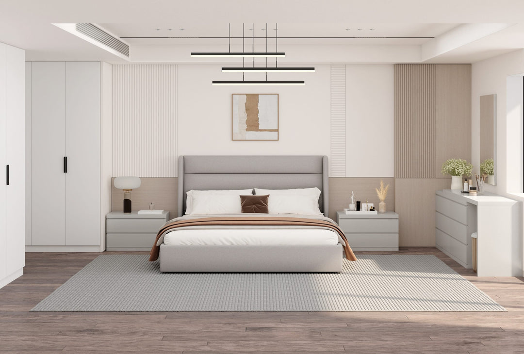 Tokyo Bed King by Whiteline Modern Living – lifestyle