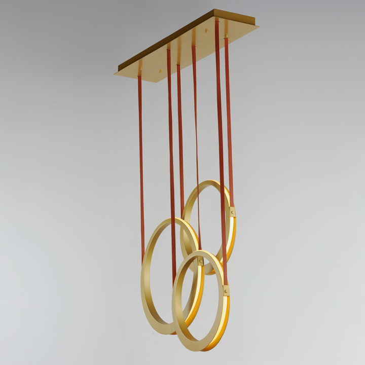 Tether 3-Light LED Pendant by Studio M Lighting – lifestyle