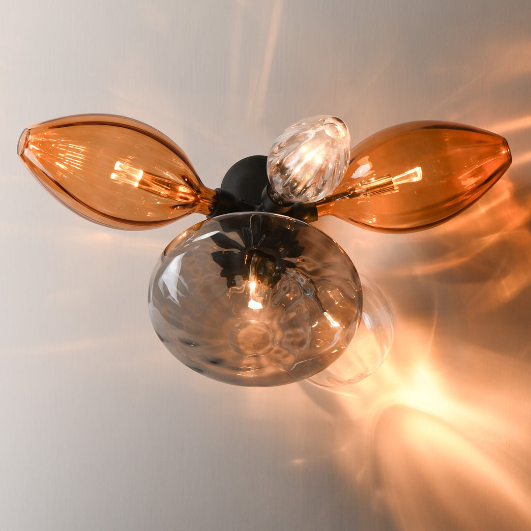 Ray Dance Cluster Ray Dance LED Wall Sconce by Studio M Lighting – lifestyle