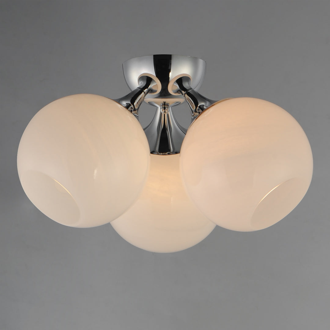 Neve 3-Light Semi Flush by Studio M Lighting – lifestyle