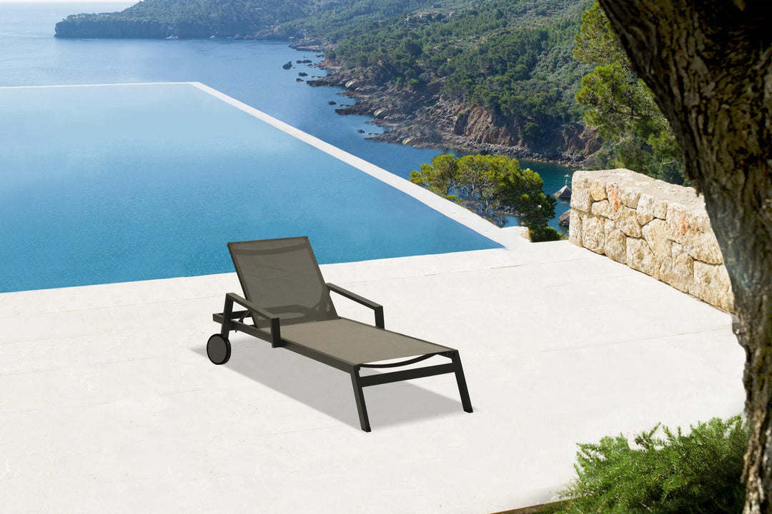 Bondi Outdoor Chaise by Whiteline Modern Living – lifestyle