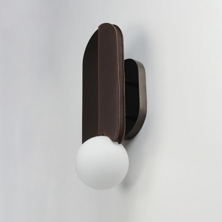 Stitched Down-Light Wall Sconce by Studio M Lighting – lifestyle
