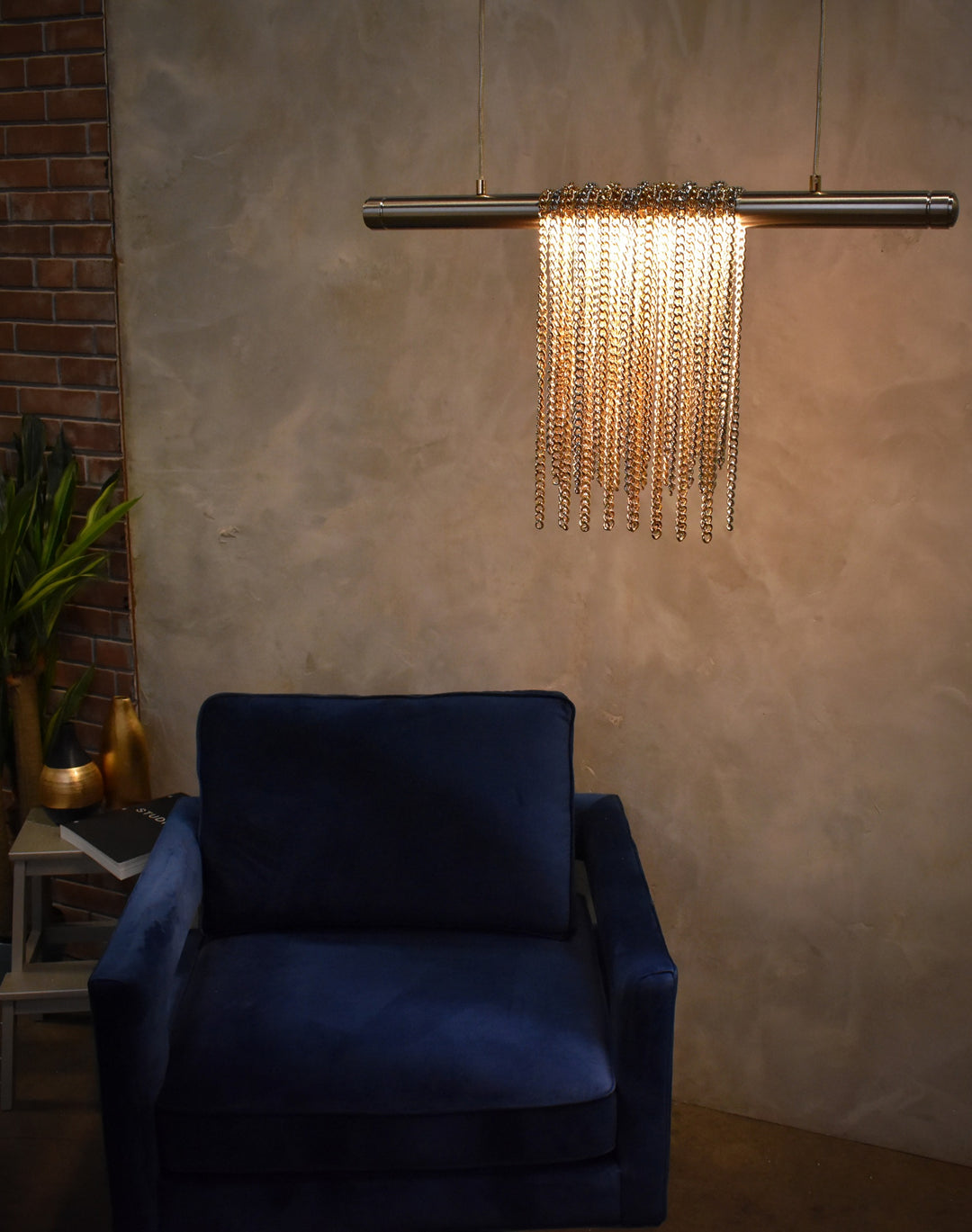 Trapeze 2-Light Pendant by Studio M Lighting – lifestyle