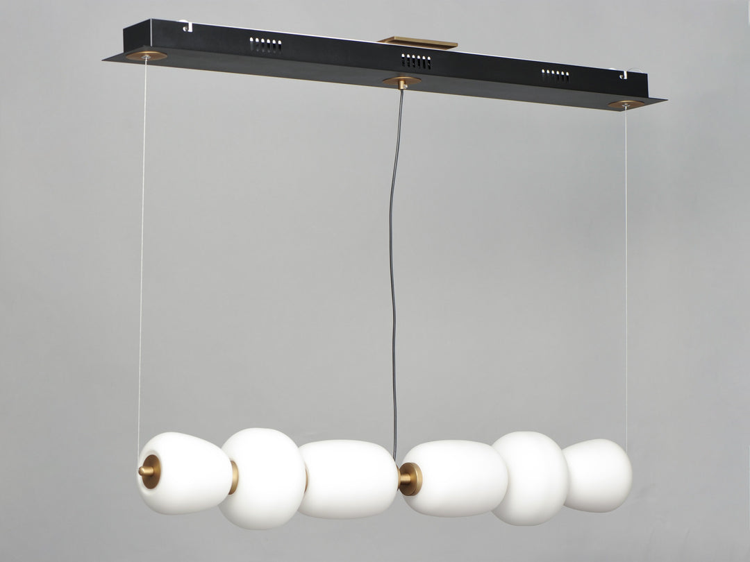 Soji LED 6-Light Pendant by Studio M Lighting – lifestyle