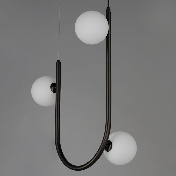 Contour 3-Light Cord Hung Pendant by Studio M Lighting – lifestyle