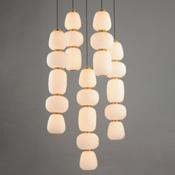 Soji 5-Light Chandelier by Studio M Lighting – lifestyle