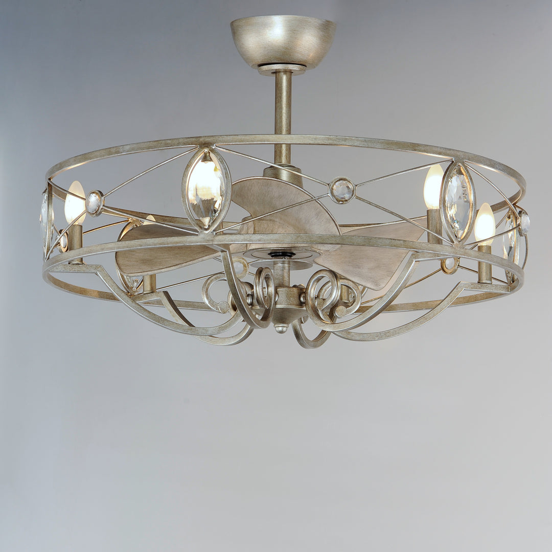 Solitaire 6-Light WiFi-enabled LED Fandelight by Studio M Lighting – lifestyle