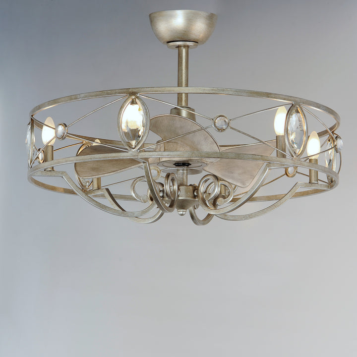 Solitaire 6-Light WiFi-enabled LED Fandelight by Studio M Lighting – lifestyle