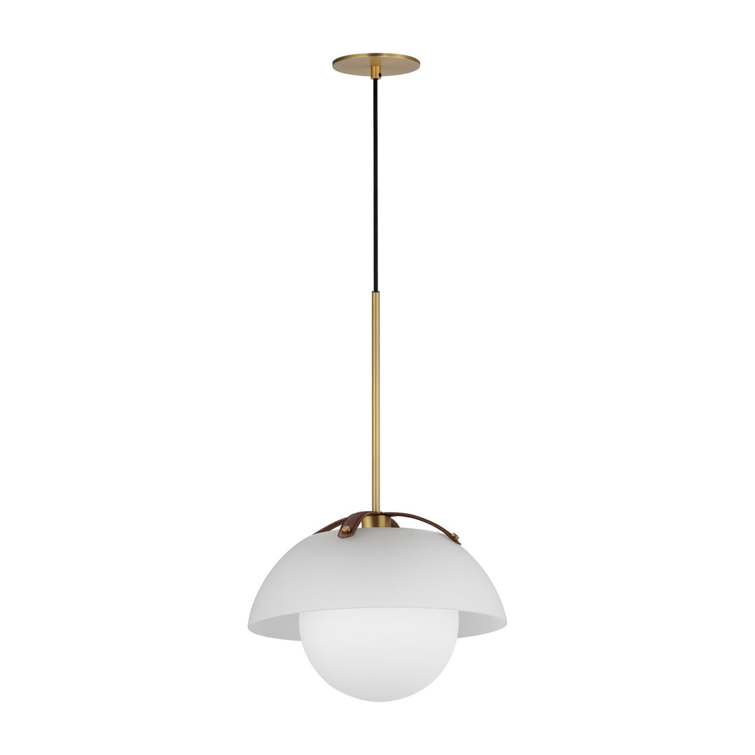 Domain 14" Pendant by Studio M Lighting in Natural Aged Brass