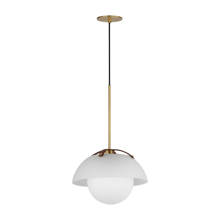 Domain 14" Pendant by Studio M Lighting in Natural Aged Brass