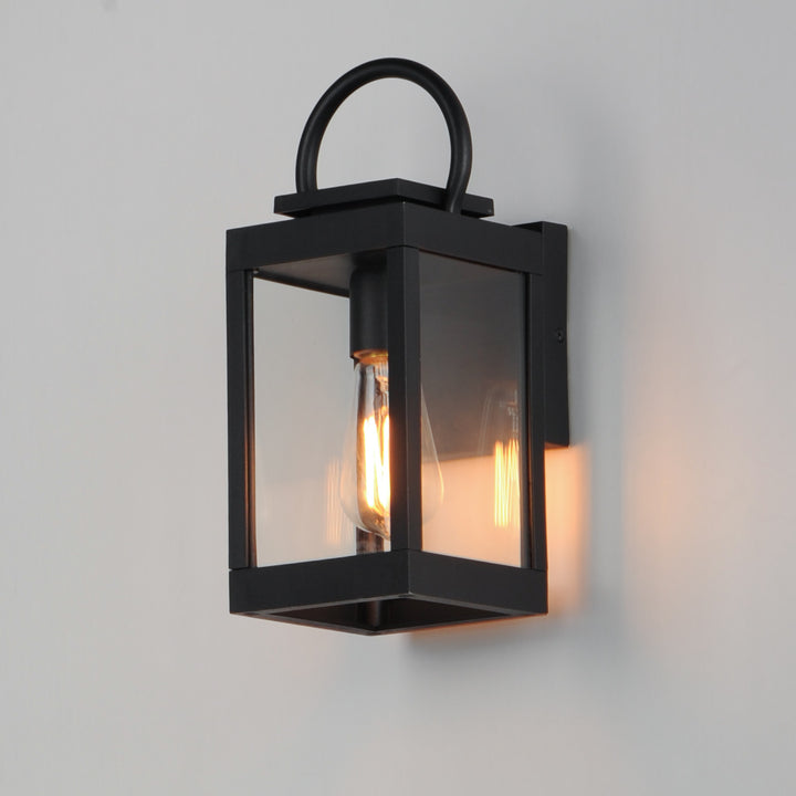 Nassau Vivex Nassau VX 1-Light Outdoor Wall Lantern by Studio M Lighting – lifestyle
