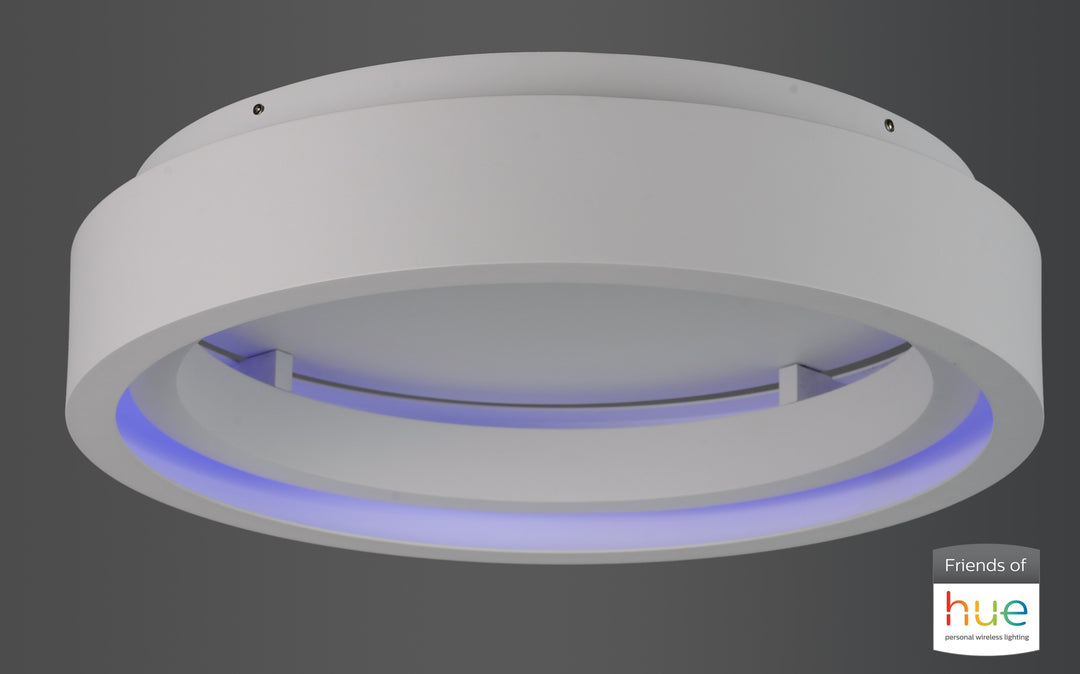 iCorona FoH i-Corona LED Flush Mount with Philips Hue by Studio M Lighting – lifestyle