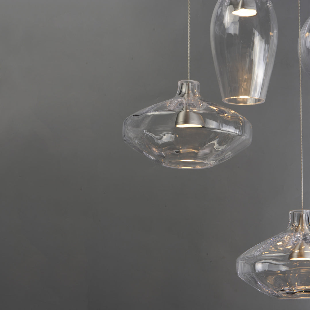 Ray Dance 7-Light LED Multi-Pendant by Studio M Lighting – lifestyle