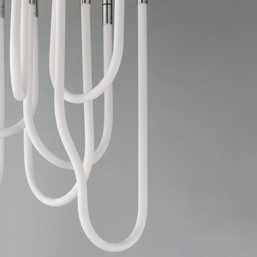 Soleil 7-Light LED RD Flush Mount by Studio M Lighting – lifestyle
