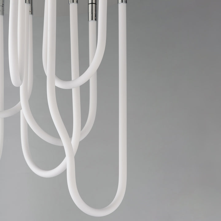 Soleil 7-Light LED RD Flush Mount by Studio M Lighting – lifestyle