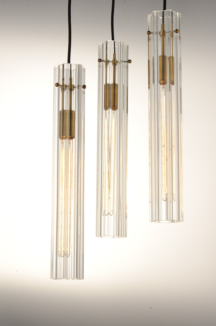 Flambeau 3-Light Chandelier 166123 by Studio M Lighting – lifestyle
