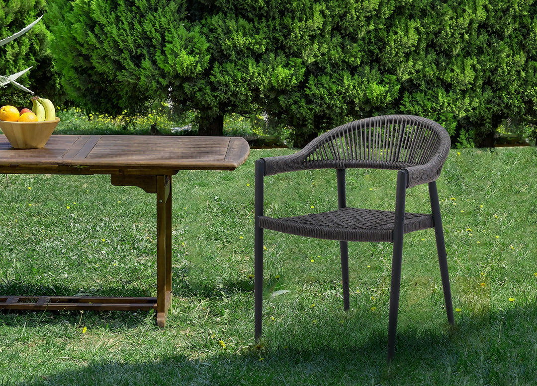Leyla Outdoor Dining Armchair by Whiteline Modern Living – lifestyle