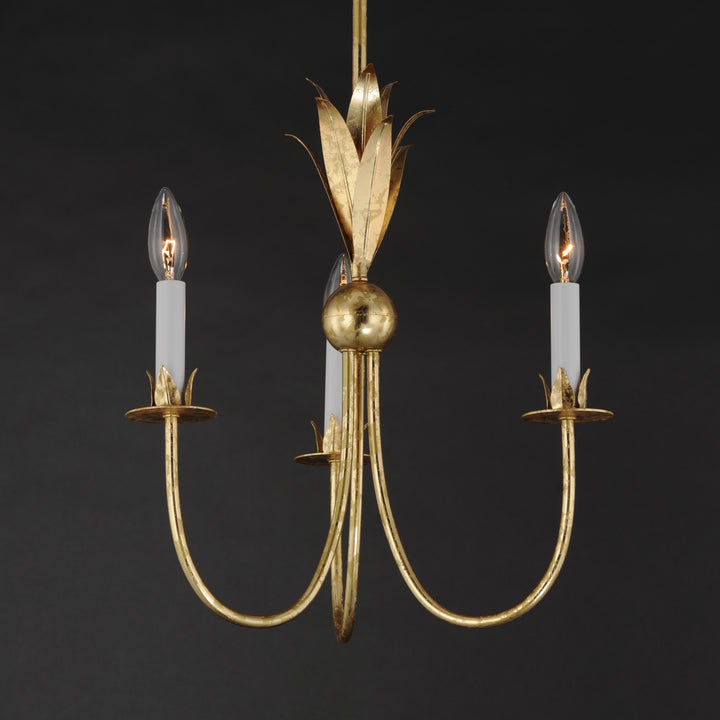 Paloma 3-Light Chandelier by Studio M Lighting – lifestyle
