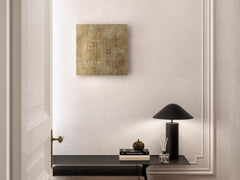 EARTH 45 Wall Clock QlockTwo