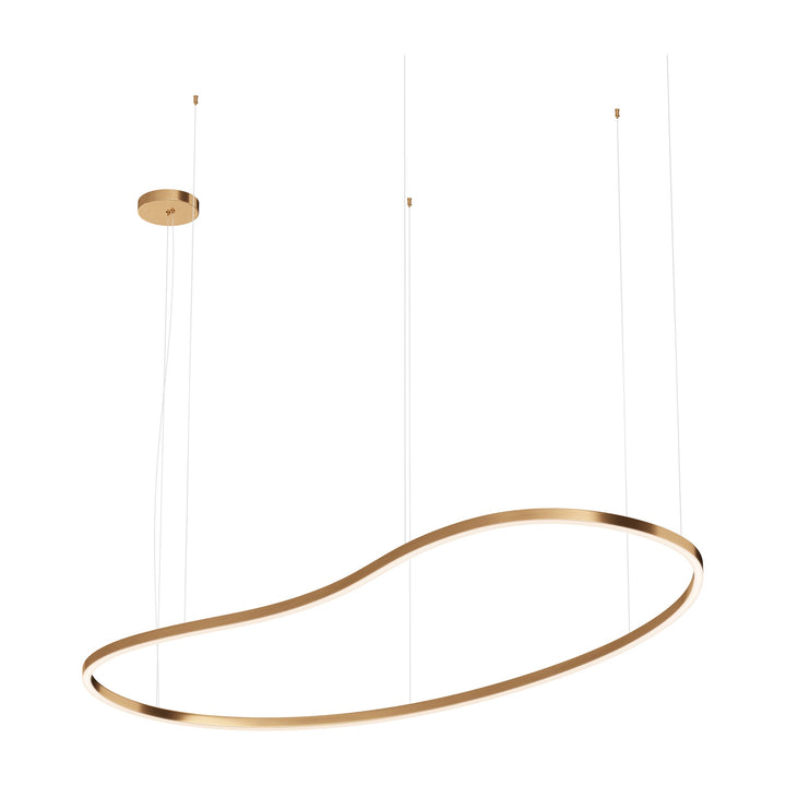 Unity XL Pendant 254718 by Studio M Lighting in Brushed Champagne