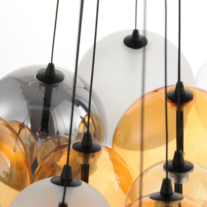 Burst 20-Light LED Pendant by Studio M Lighting – lifestyle