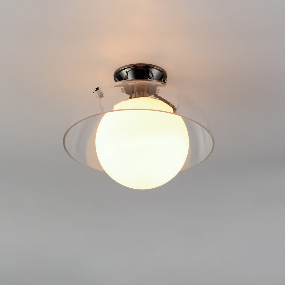 Domain 14" Semi Flush by Studio M Lighting – lifestyle