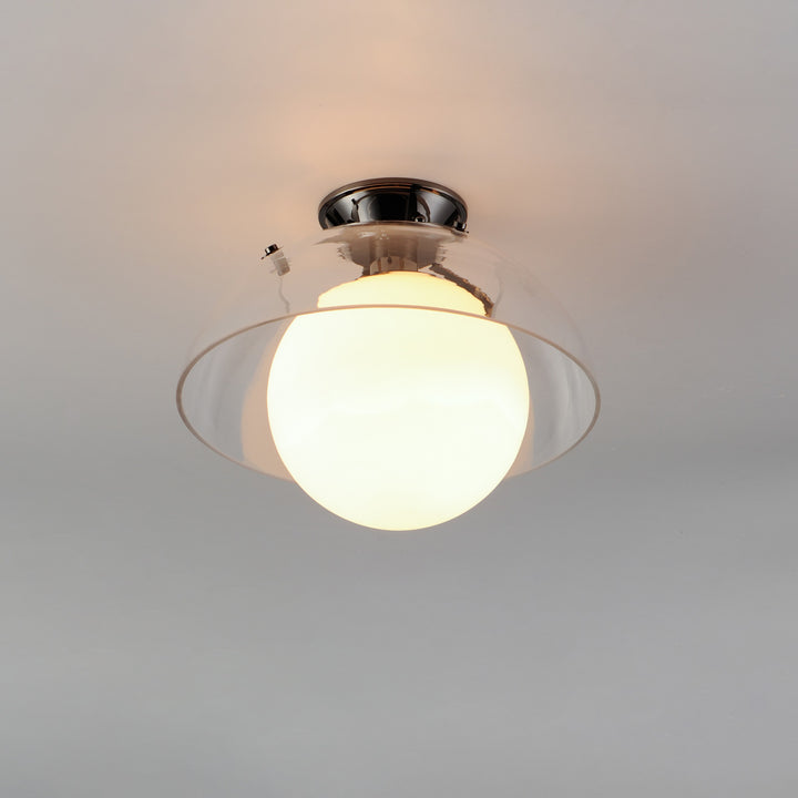 Domain 14" Semi Flush by Studio M Lighting – lifestyle