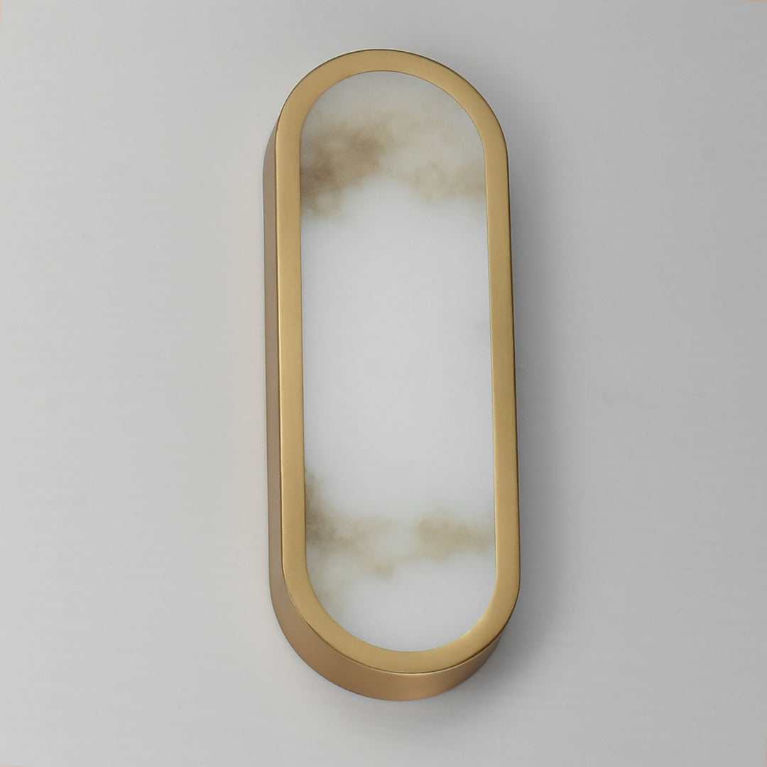 Plinth 15 LED Alabaster Wall Sconce by Studio M Lighting – lifestyle