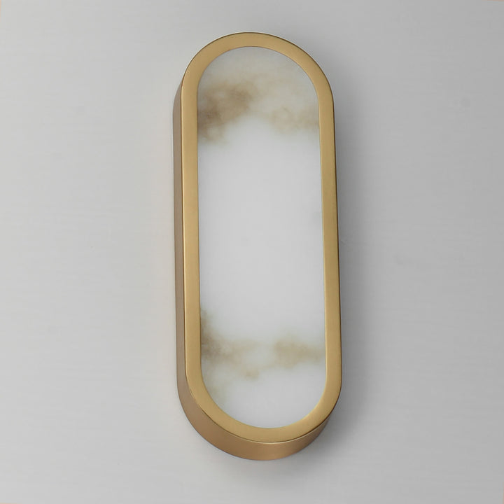Plinth 15 LED Alabaster Wall Sconce by Studio M Lighting – lifestyle