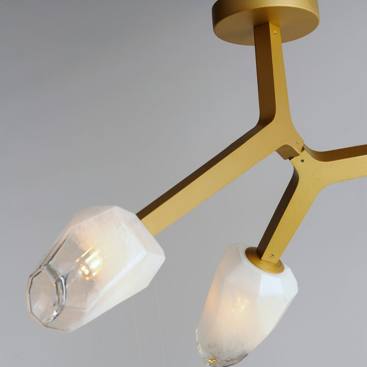 Blossom 3-Light Flush Mount by Studio M Lighting – lifestyle
