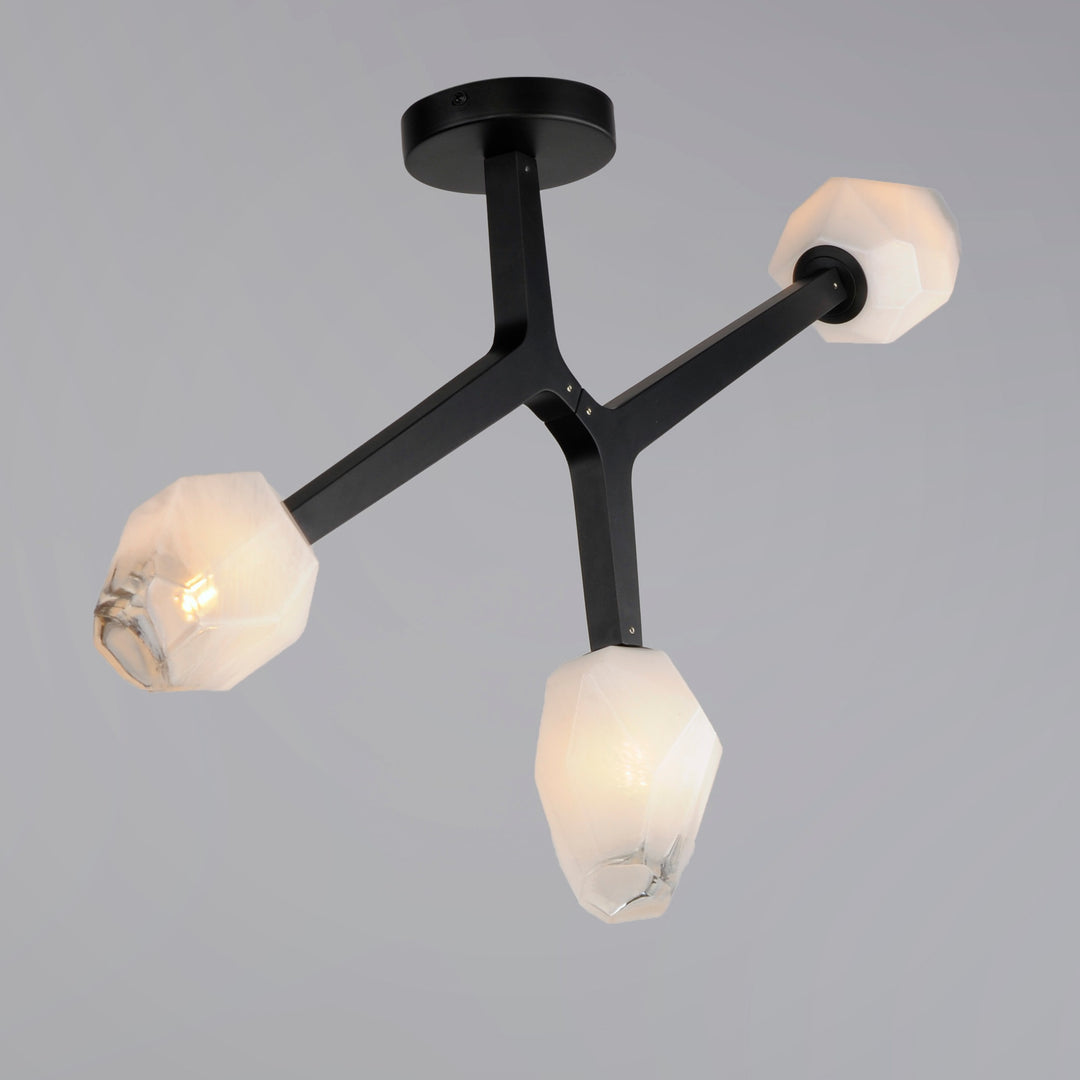 Blossom 3-Light Flush Mount by Studio M Lighting – lifestyle