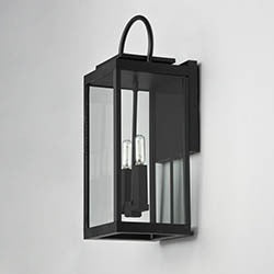 Nassau Vivex Nassau VX 1-Light Large Outdoor Wall Lantern by Studio M Lighting – lifestyle