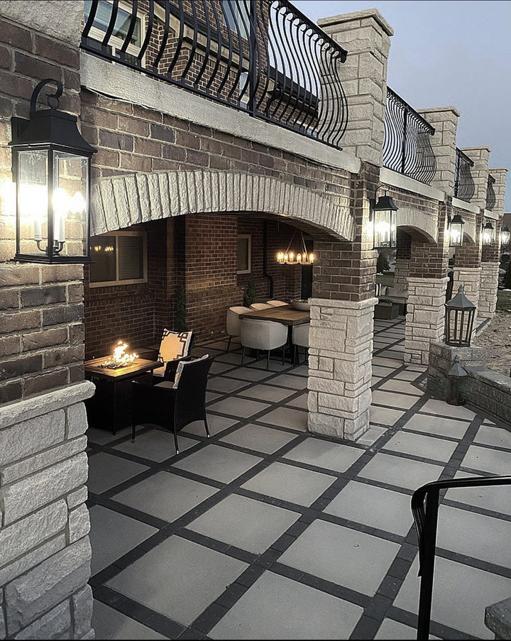 Vicksburg 3-Light Large Outdoor Wall Sconce by Studio M Lighting – lifestyle