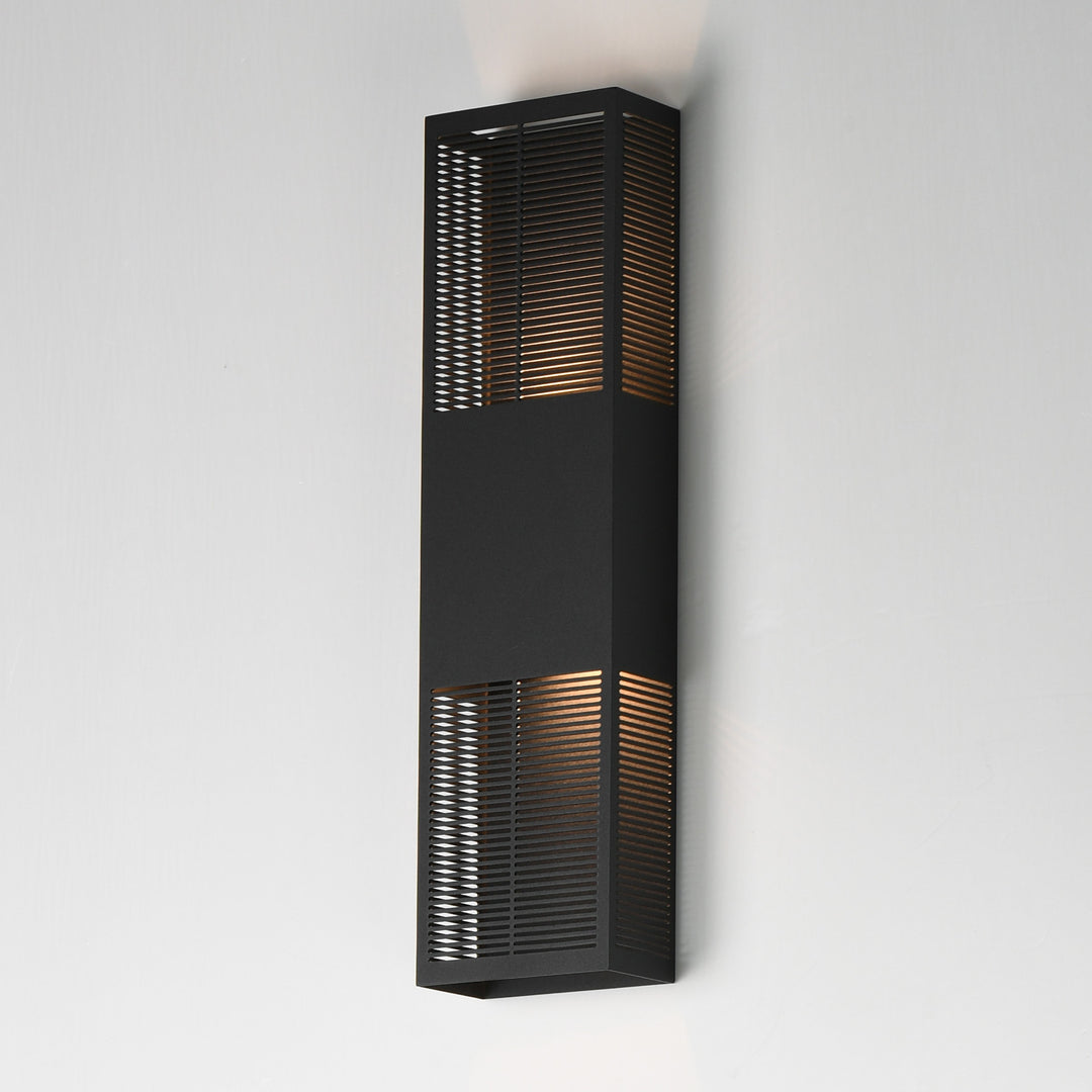 Grate 24 LED Outdoor Wall Sconce by Studio M Lighting – lifestyle