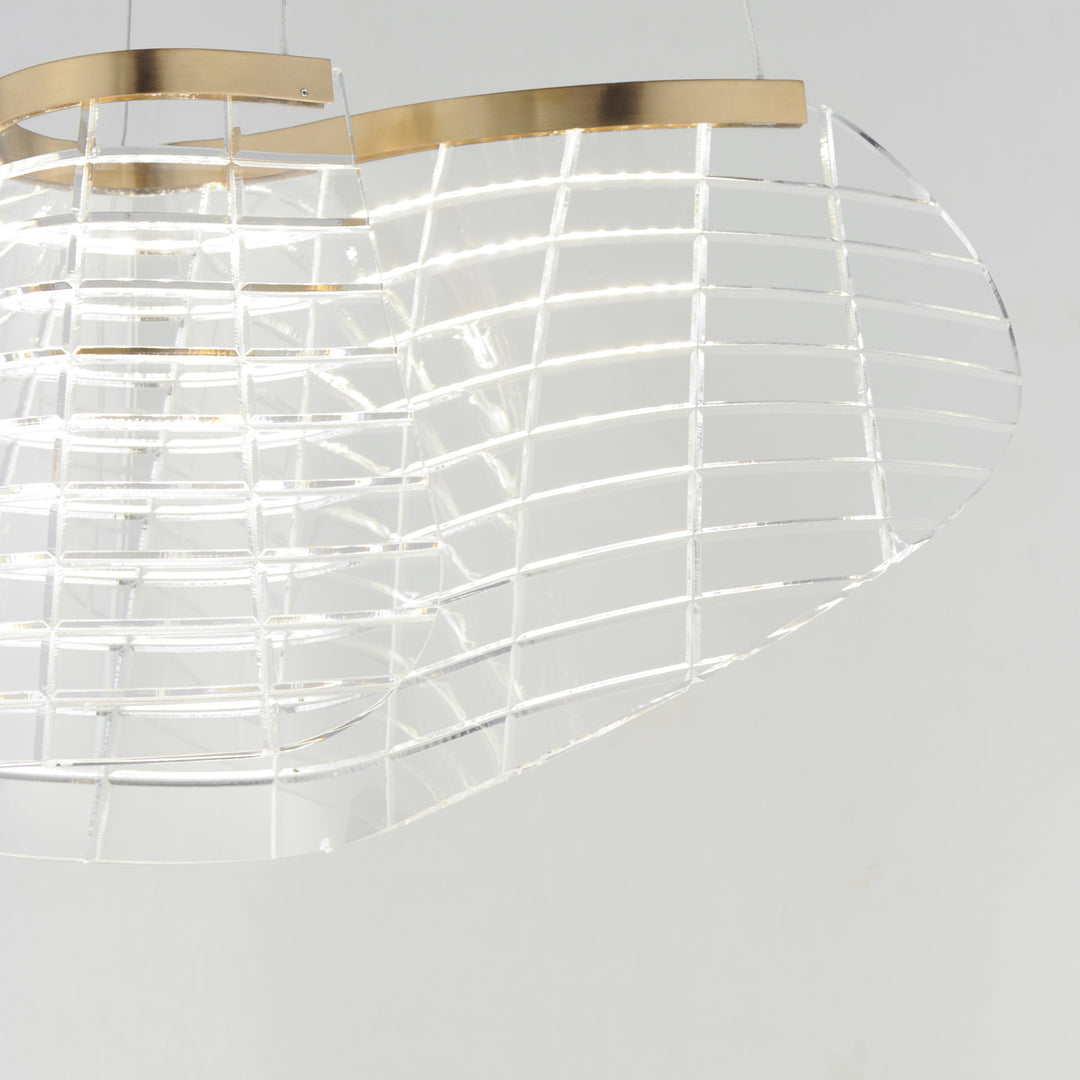 Tartan 1-Light LED Pendant 254812 by Studio M Lighting – lifestyle