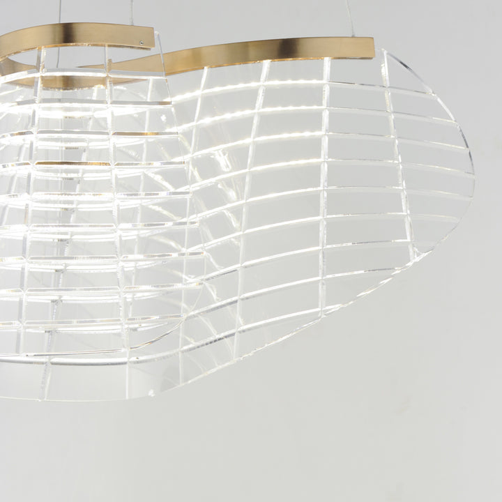 Tartan 1-Light LED Pendant 254812 by Studio M Lighting – lifestyle