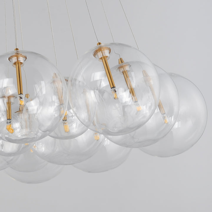 Burst 20-Light LED Pendant by Studio M Lighting – lifestyle