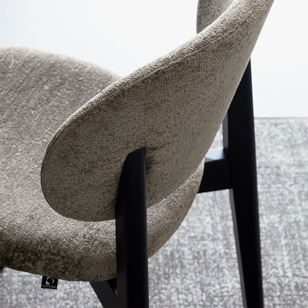 Eide Wood Dining Chair by Connubia detail view