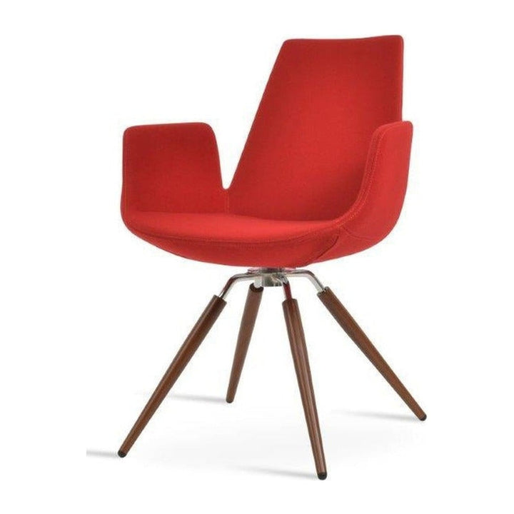 Eiffel Carrot Swivel Armchair Soho Concept