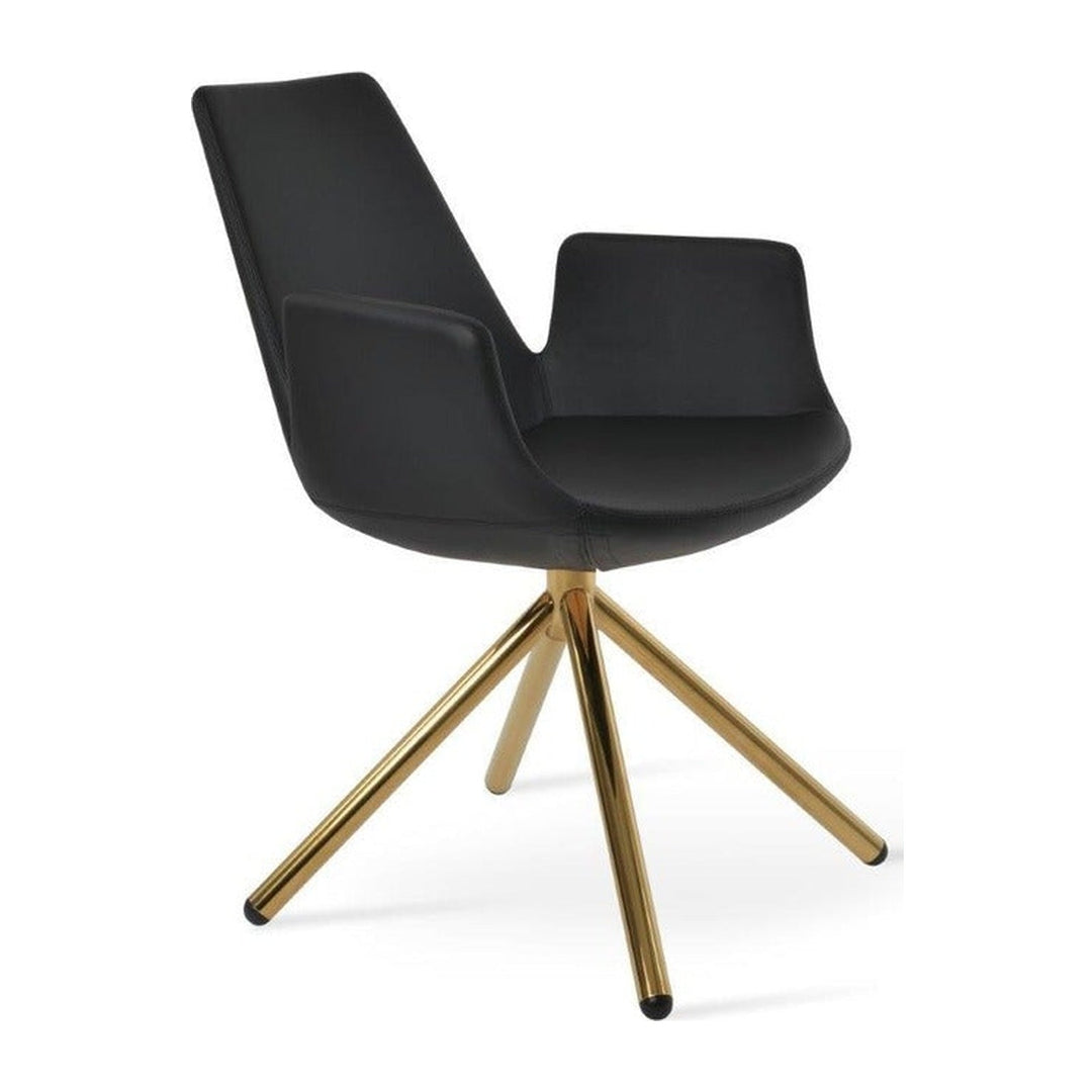 Eiffel Stick Swivel Armchair Soho Concept