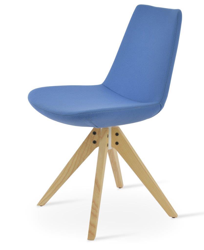 Eiffel Pyramid Swivel Dining Chair Dining Chairs Soho Concept