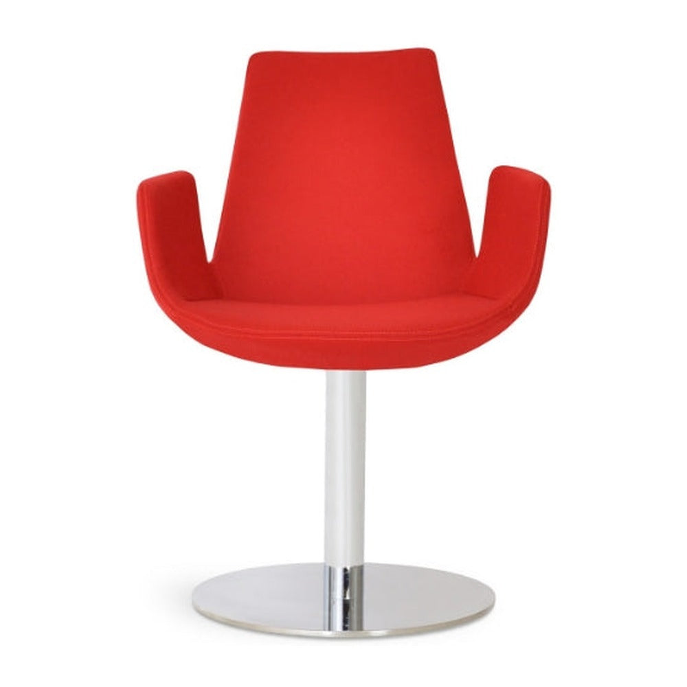 Eiffel Round Swivel Armchair
