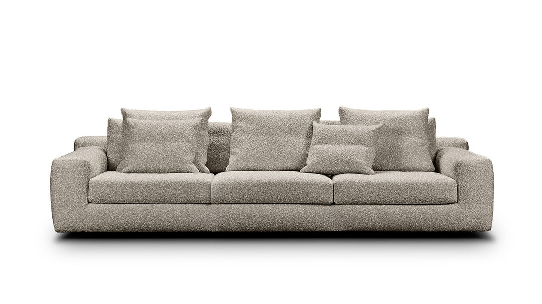 Eilersen Aton sofa in Curl 30 — full front view
