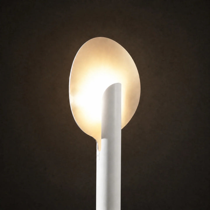 Elaris Pillar Lamp | White by Interior Moderna - view 3